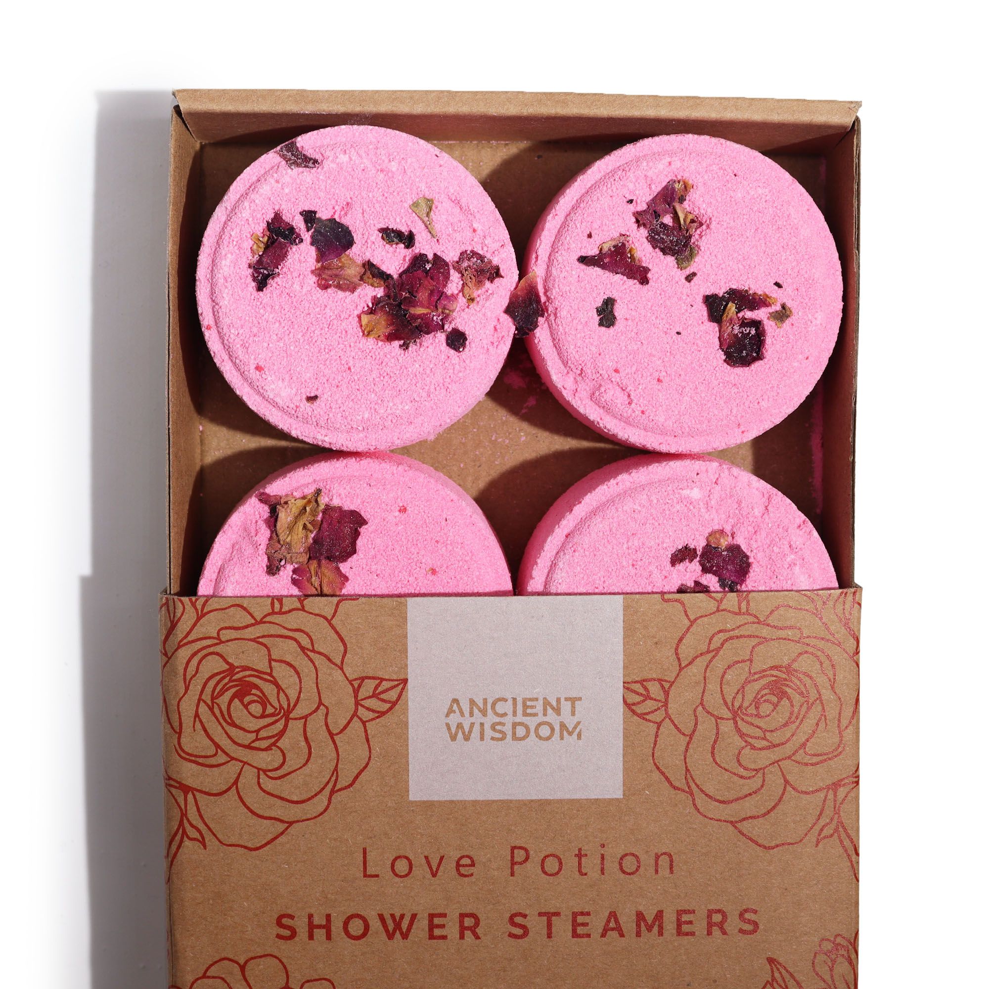 Zen Shower Steamers Quartet – Love Potion