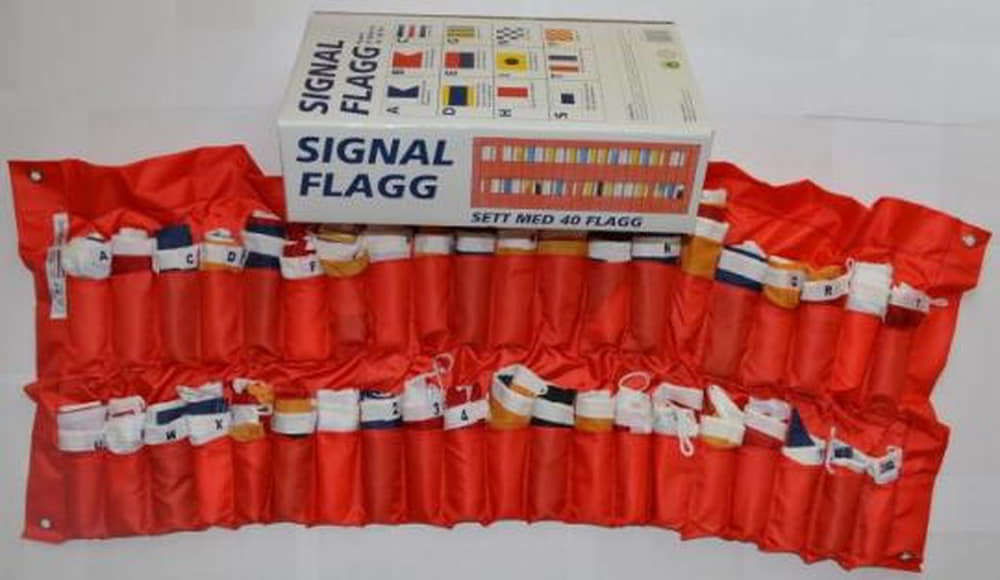 Internationaler Flaggensatz Signalflaggen 40 Fahnen Flaggengröße 300 x 420mm