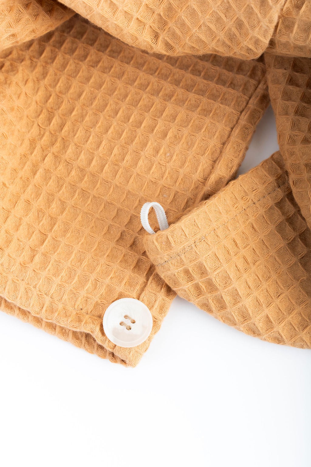 Cotton Waffle Hair Towel/Turban – Cream