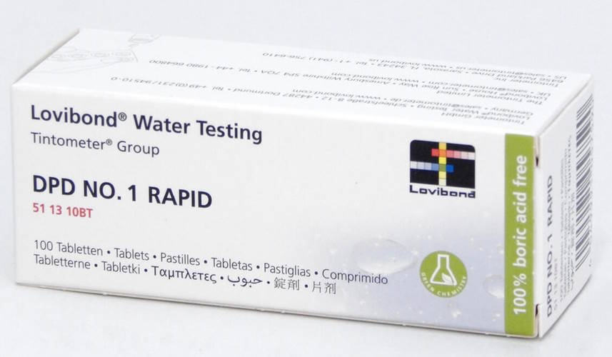 dpd no1 Tabletten Lovibond dpd no1 Tabletten Lovibond