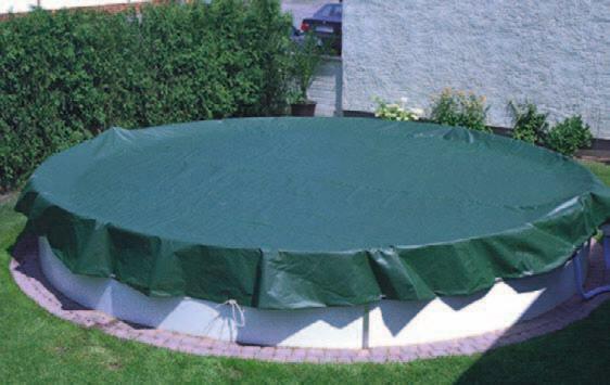 PEB-Winterabdeckung Rechteckbecken 6,00 × 3,00 m / Planenmaß 7,20 × 4,20 m