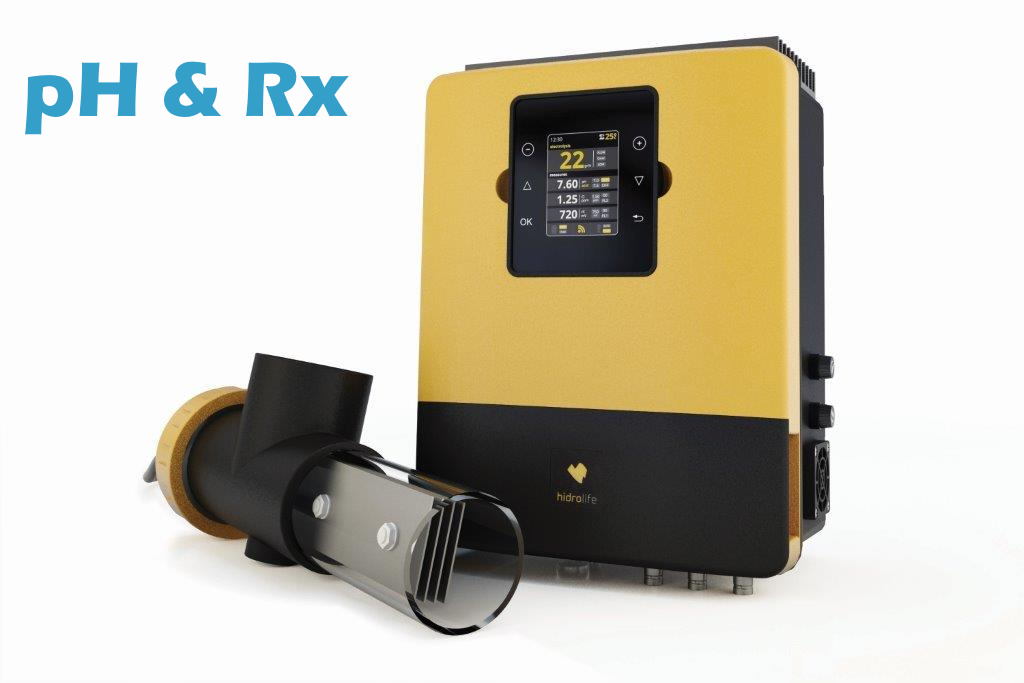 Hidrolife Salzwasserelektrolyse pH-Wert Regulierung mit Redox Überwachung