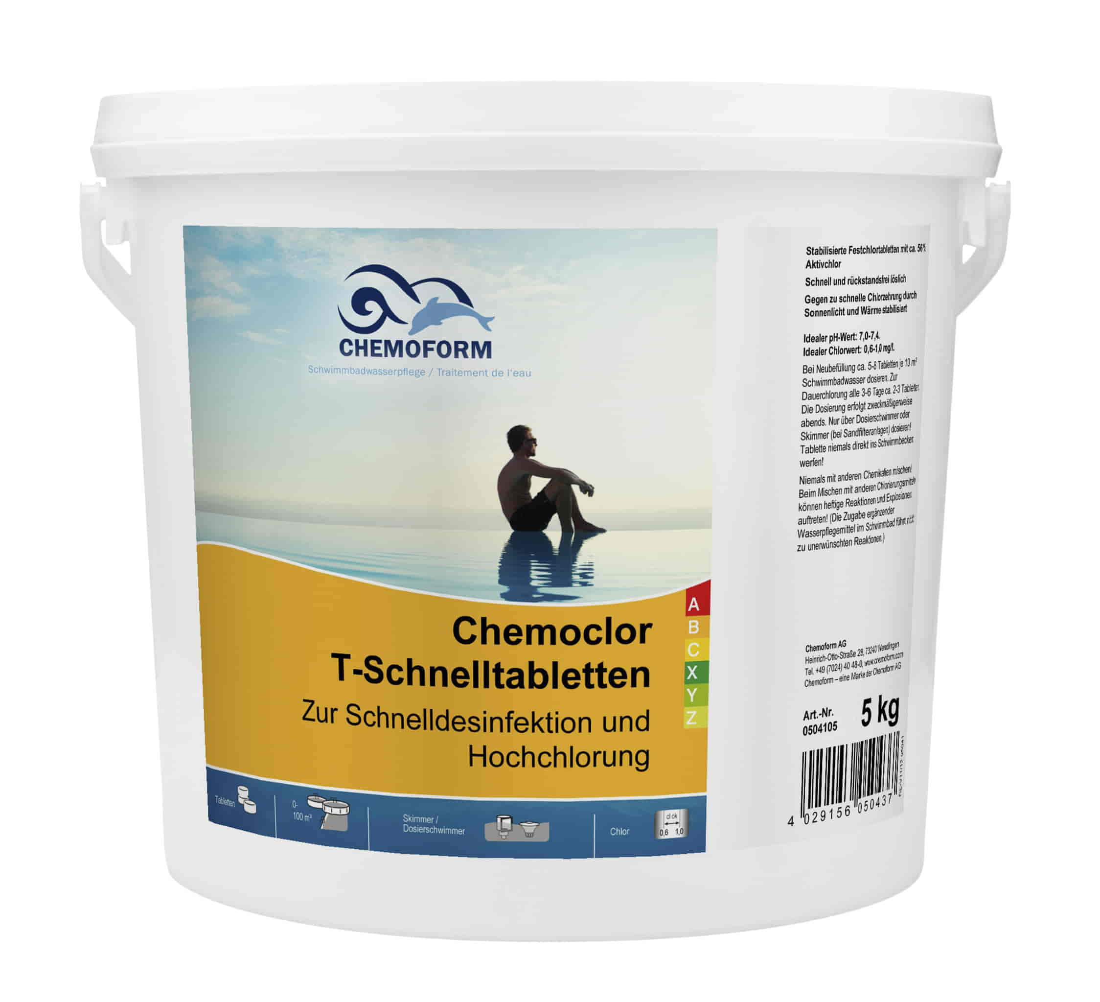Chlorifix chemoclor t schnelltabletten 5kg