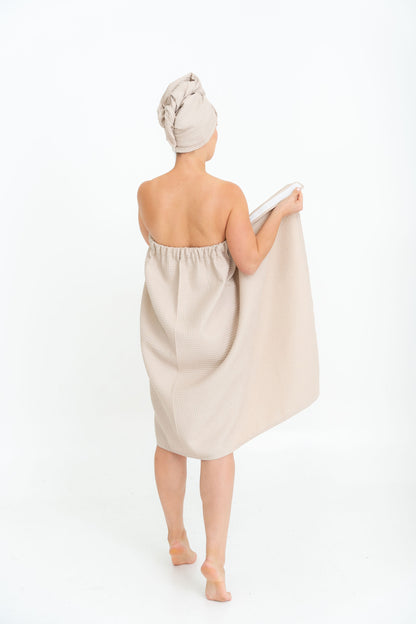 Women's Spa Wrap Towel – Petrol