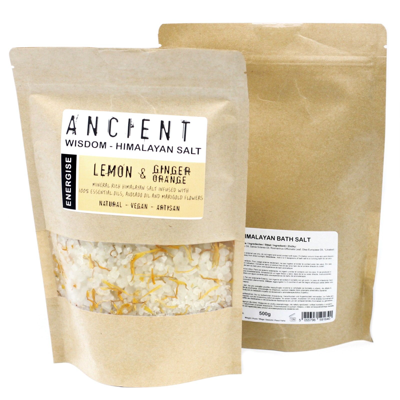 Himalayan Badesalz Blend 500g – Energise